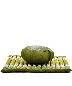 Set de Cojín de Meditación Leewadee - 1 Cojín -Verde