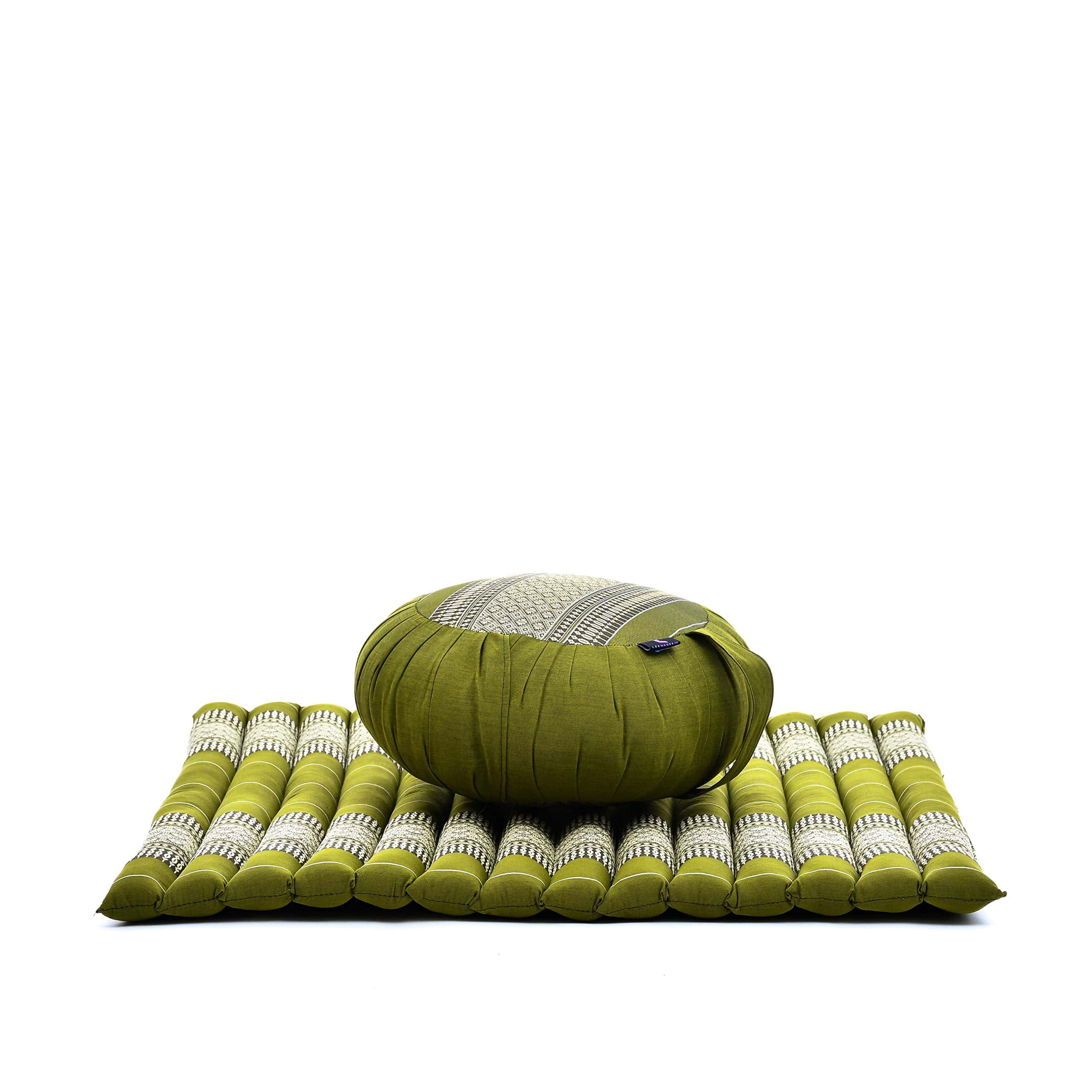 Set de Cojín de Meditación Leewadee - 1 Cojín -Verde