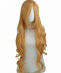 Peluca rizada rubia de caramelo Hera de Epic Cosplay 38