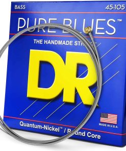 Cuerdas de bajo DR Strings PURE BLUES (PB-45), Plateado