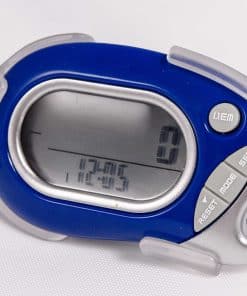 Podómetro de Bolsillo Multifuncional Tri-Axis PE-771 (Azul)