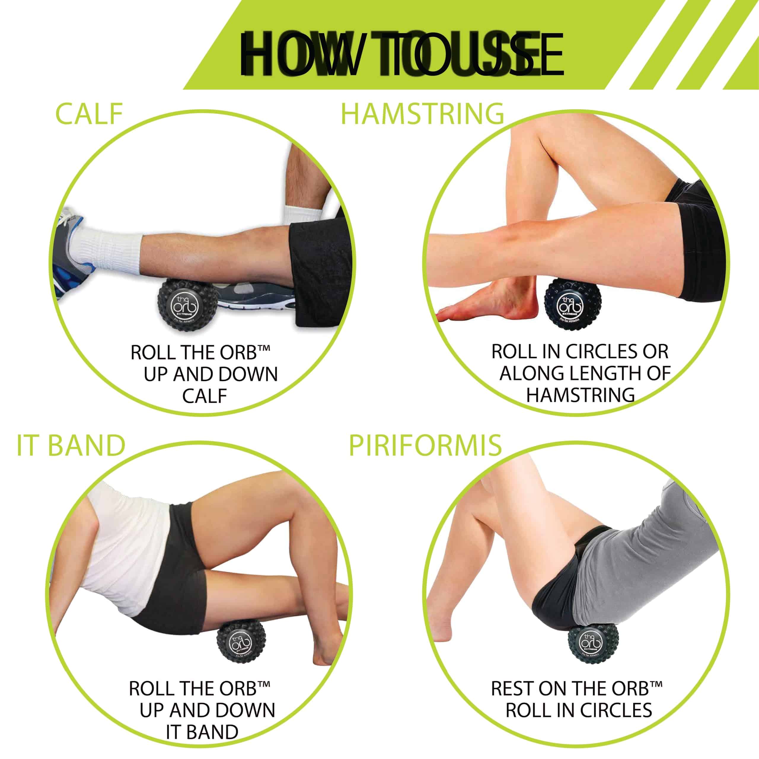 Bolas de Masaje Pro-Tec Athletics, Varían en Tamaño y - Imagen 6