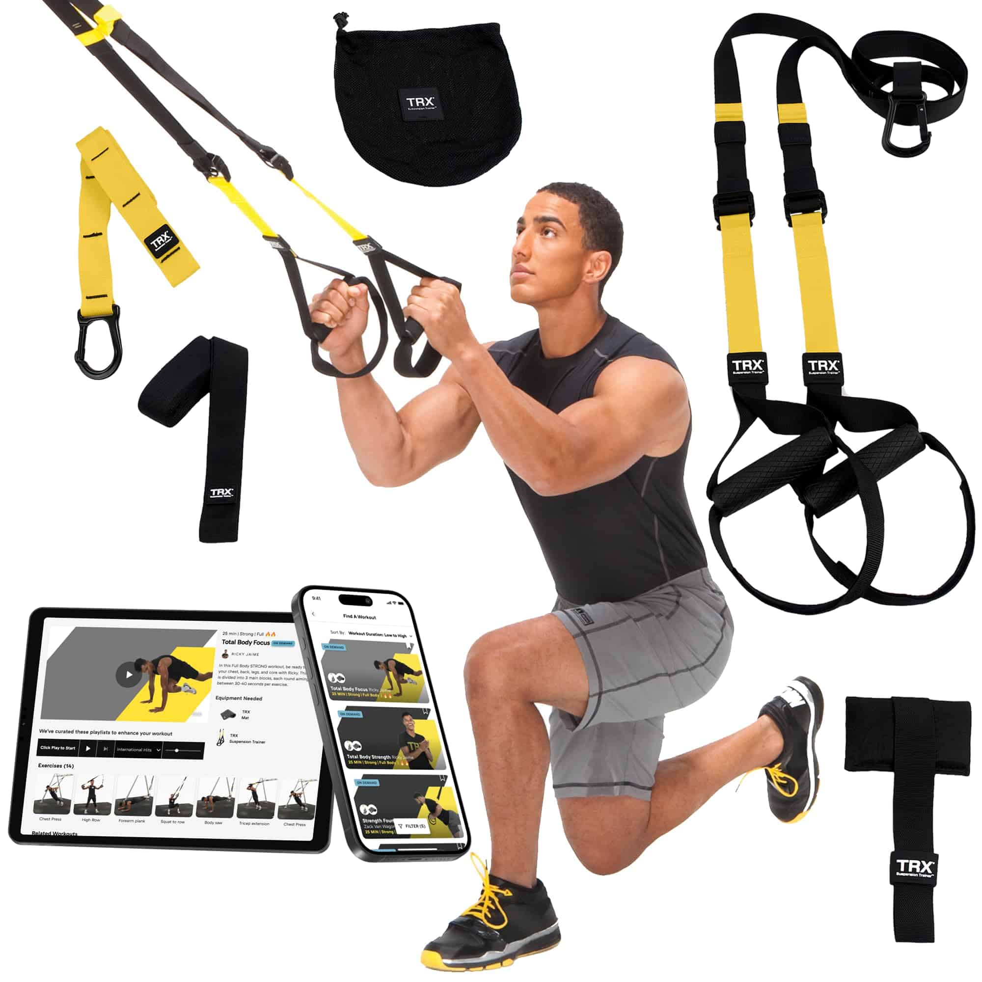 Sistema TRX PRO3 Suspension Trainer, Diseño Duradero para