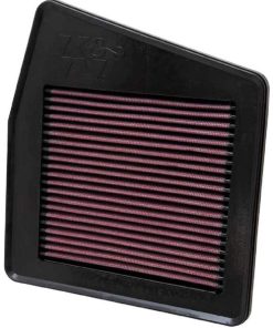 Filtro de aire del motor K&N: Reutilizable, Limpieza Cada