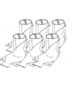 Lact-Aid 4 oz. Nursing 6 Rollos de Bolsas 6-Pack