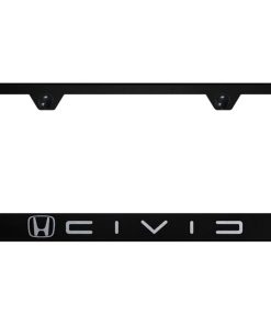 Marco de Placa de Licencia para Honda Civic de Acero