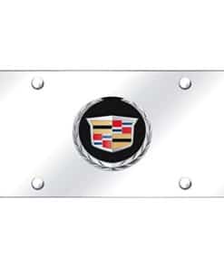 Marcos de Placa de Licencia Delantera de Cadillac Negro de