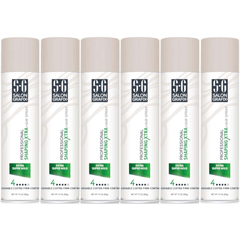 Salon Grafix Profession Shaping Hairspray, Extra Super Hold