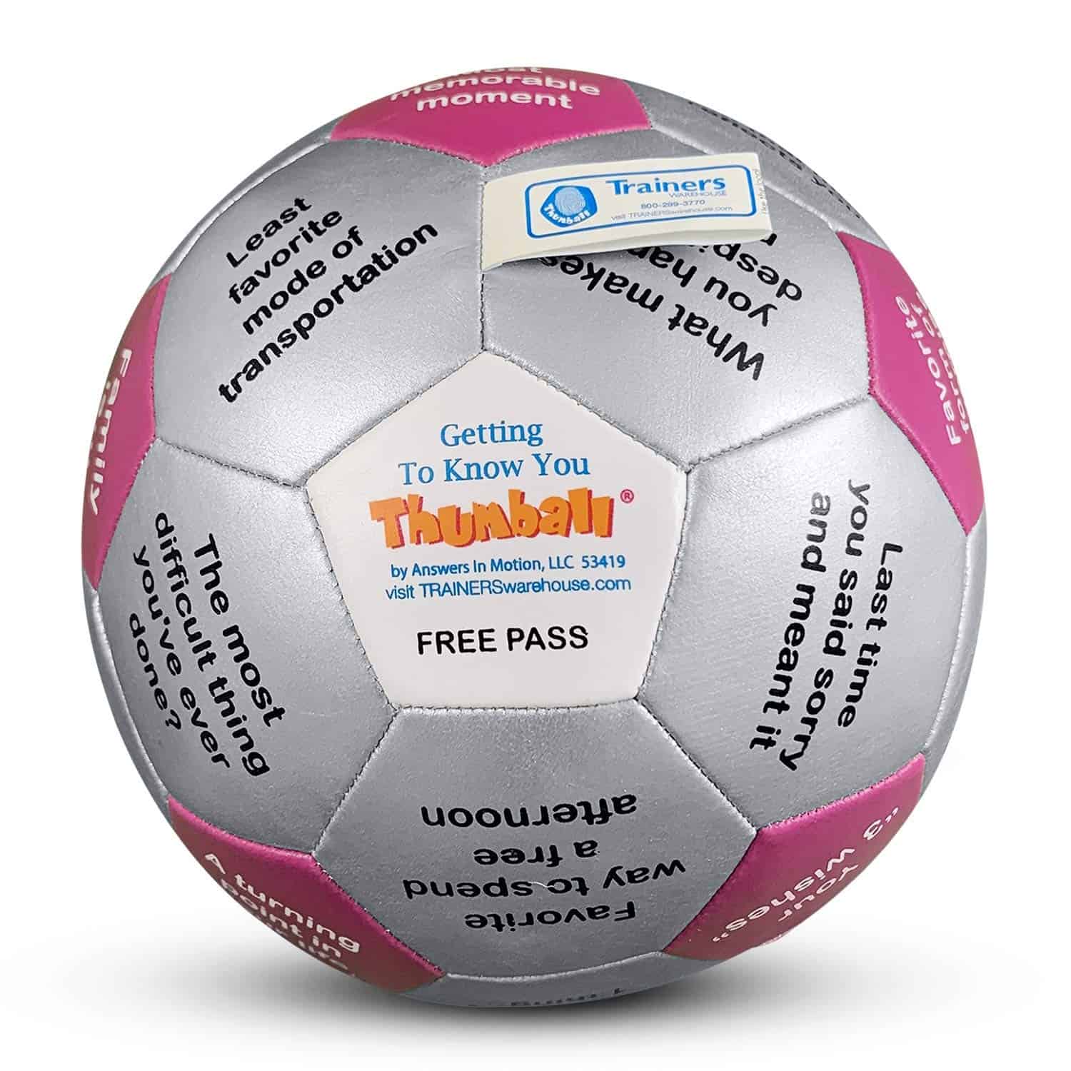Trainers Warehouse Getting to Know You Thumball 6" | Juego