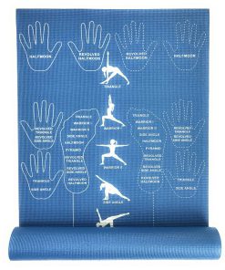 Tapete de Yoga Educativo e Instructivo CopyCat