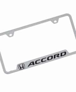 Marco de placa de matrícula Au-TOMOTIVE GOLD para Honda