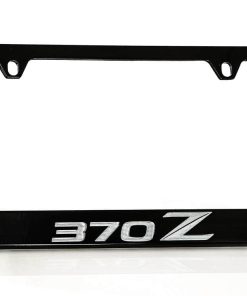 Marco de placa de matrícula de metal de zinc recubierto en