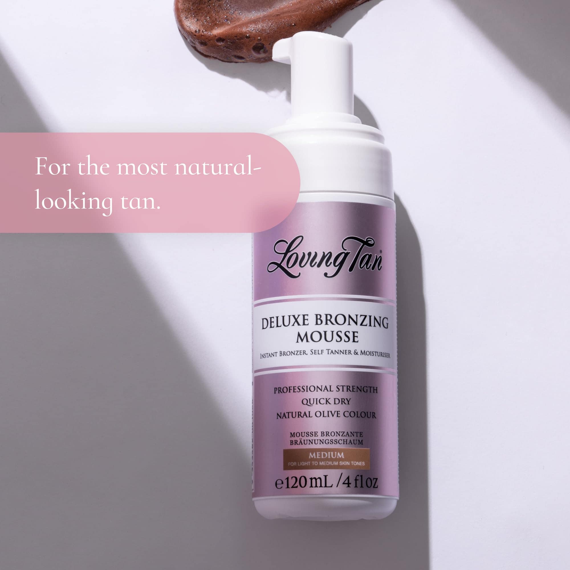 Loving Tan Deluxe Espuma Autobronceadora, Medio - Bronceado - Imagen 6