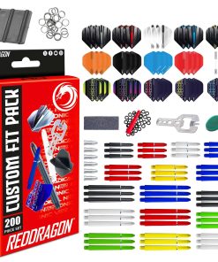 Paquete de Accesorios de Dardos Red Dragon de 200 Piezas