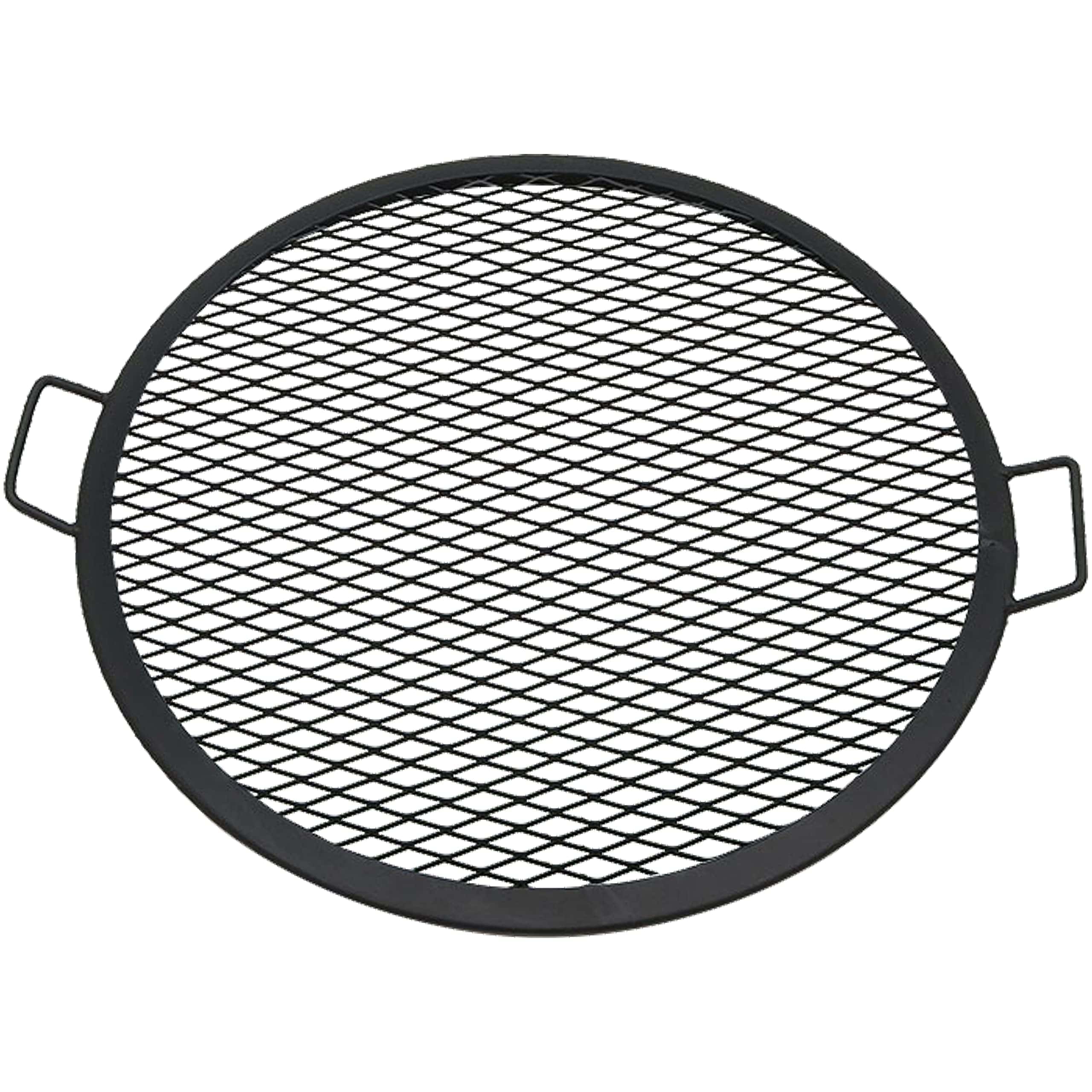 Parrilla para fogata Sunnydaze X-Marks - -Negro