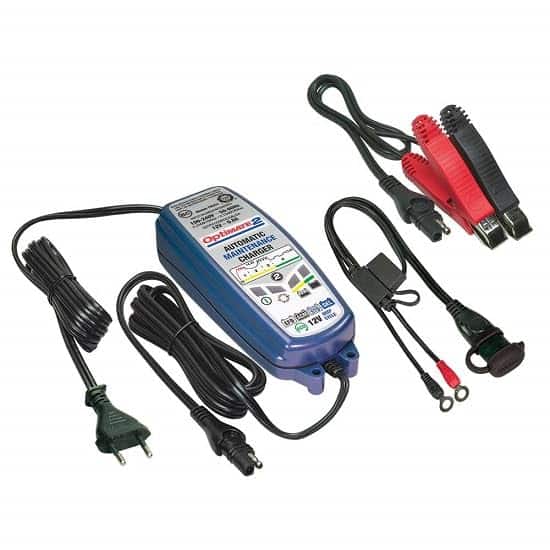 OptiMATE 2, TM-421, Cargador de batería sellada de 12V 0.8A - Imagen 3