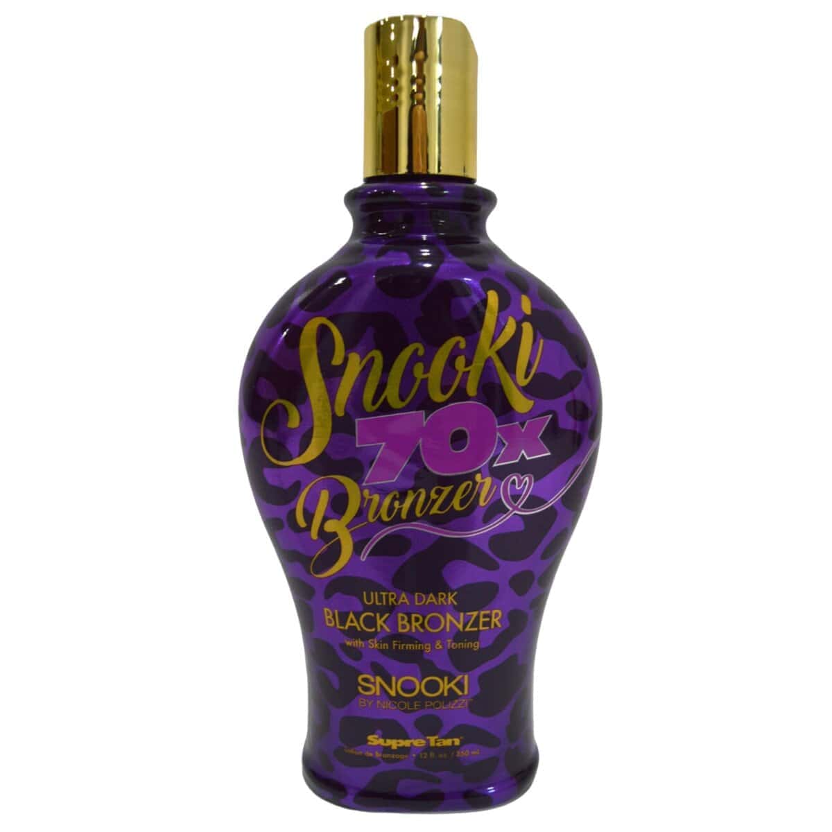 Crema bronceadora Supre Snooki Ultra Dark 70X 12 onzas,
