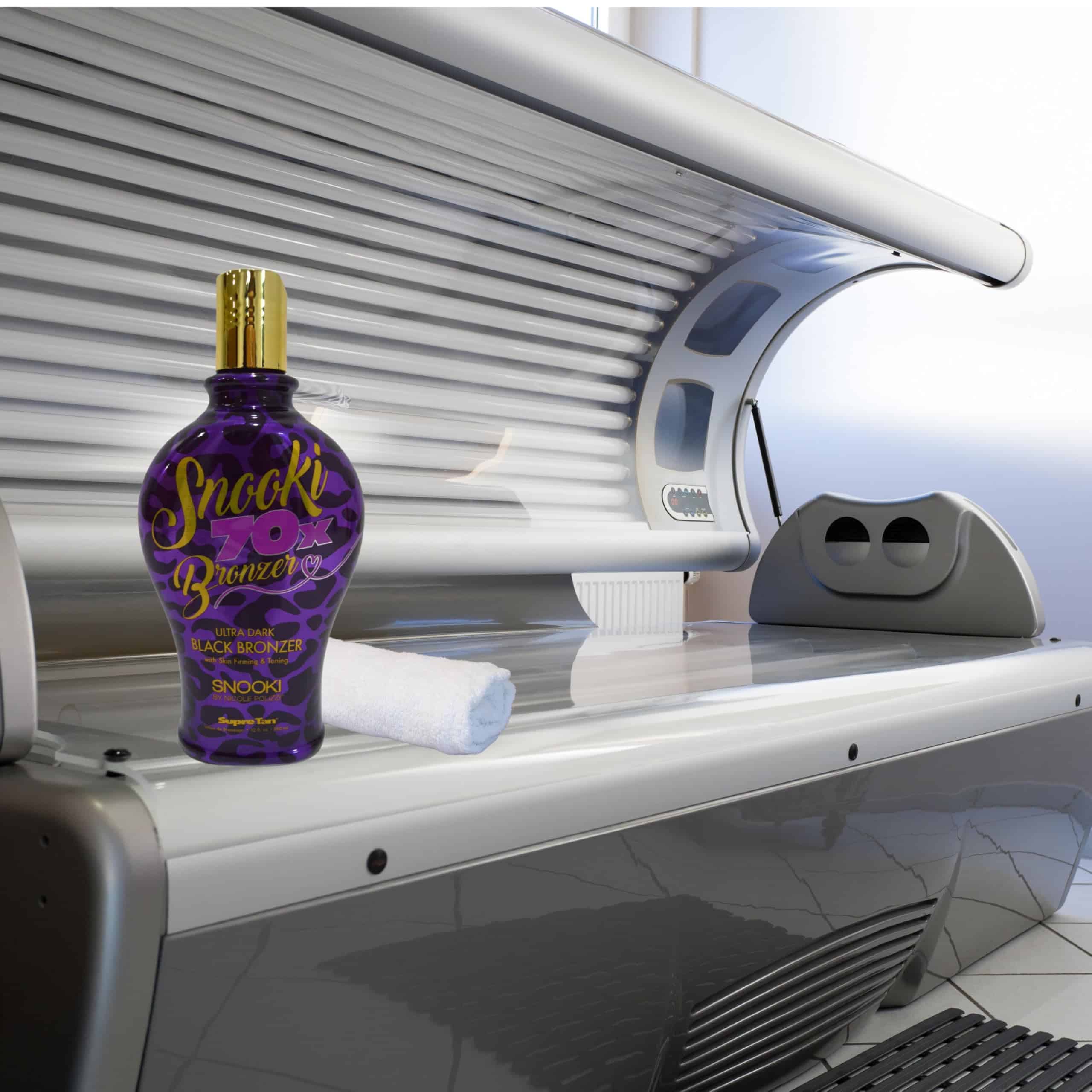 Crema bronceadora Supre Snooki Ultra Dark 70X 12 onzas, - Imagen 5