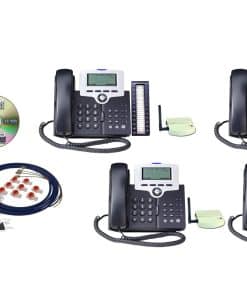 Sistema de Telefonía VoIP X-50 Wi-Fi de 4 Teléfonos XBlue