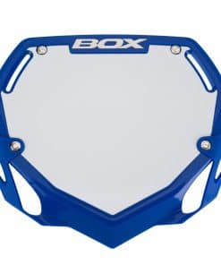 Placa Número Box Two Pequeña Azul