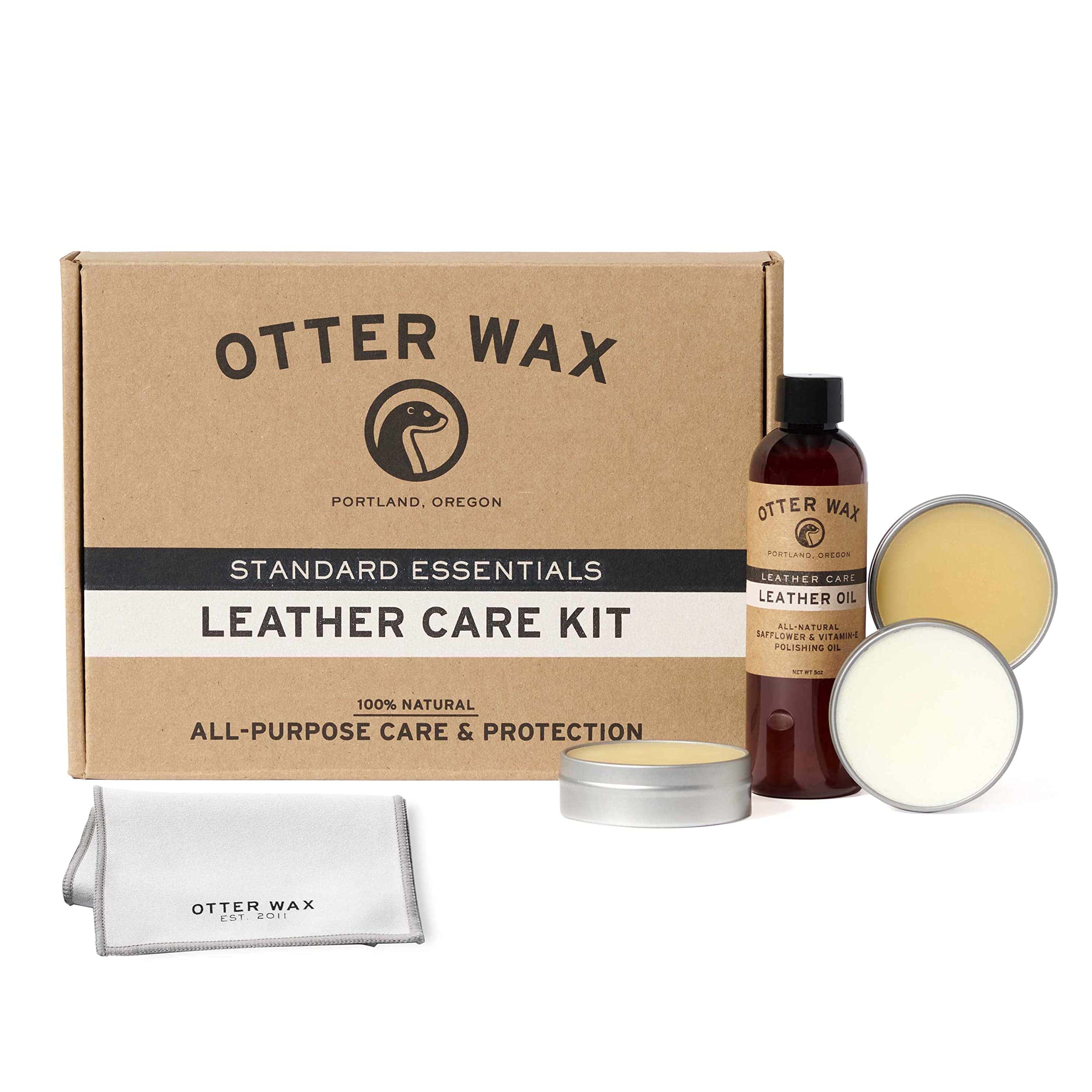 Kit de Cuidado de Cuero Otter Wax | Productos de Cuidado de