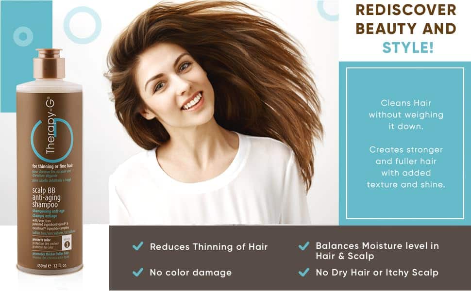 Shampoo Anti-Edad Therapy-G Scalp BB 350ml 12 oz - Imagen 5