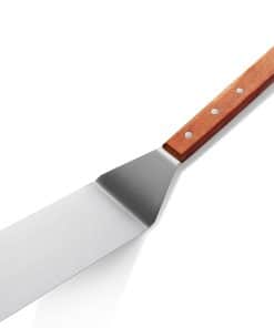 Espátula Volteadora/Flexible con Mango de Madera New Star