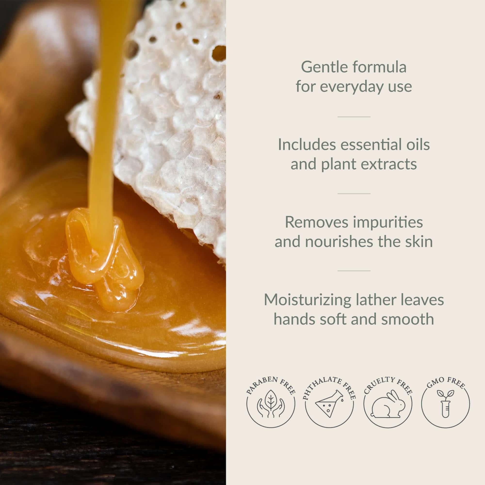 Repuesto de Jabón de Manos con Aroma a Miel Negra de - Imagen 5