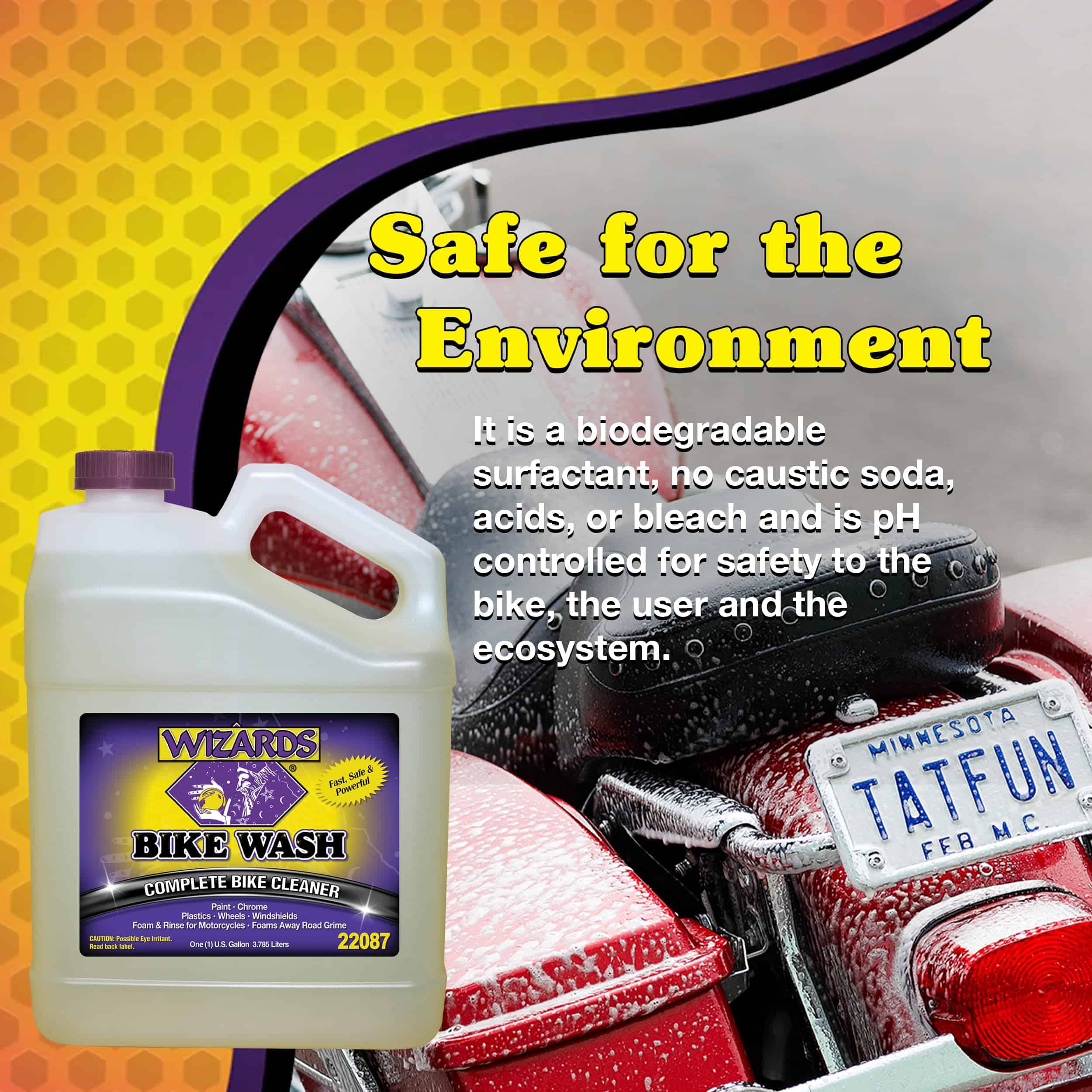 Limpiador para Motocicletas Wizards Bike Wash - Kit de - Imagen 6