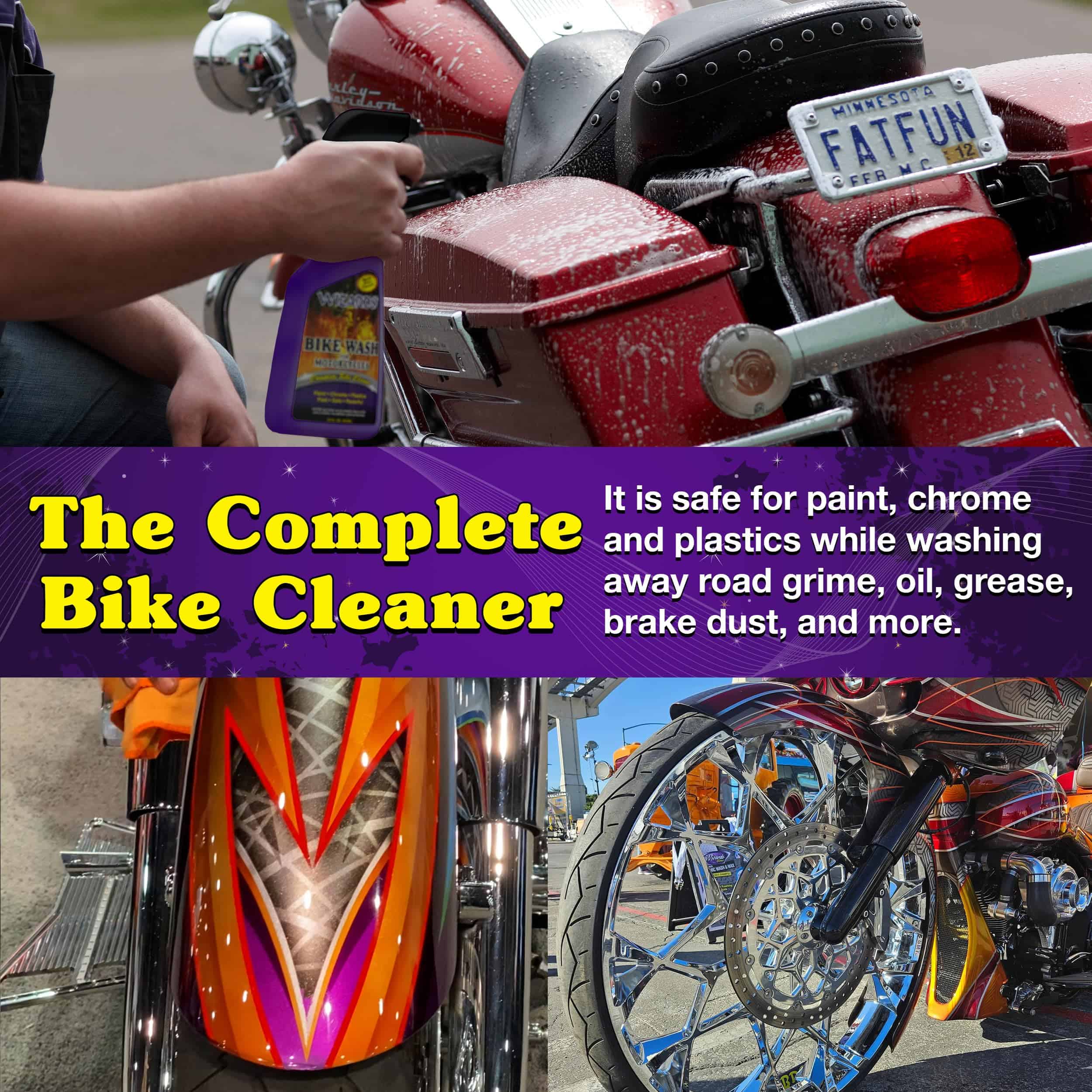 Limpiador para Motocicletas Wizards Bike Wash - Kit de - Imagen 5