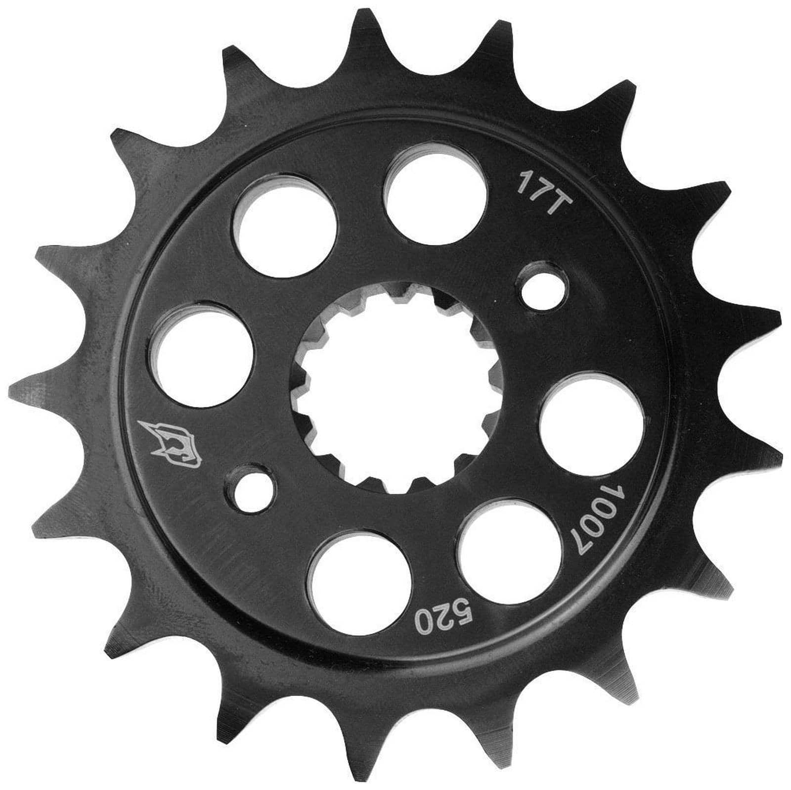 Coronas de Acero para Kawasaki ER-6N 2009-2010 - Negro / 15T