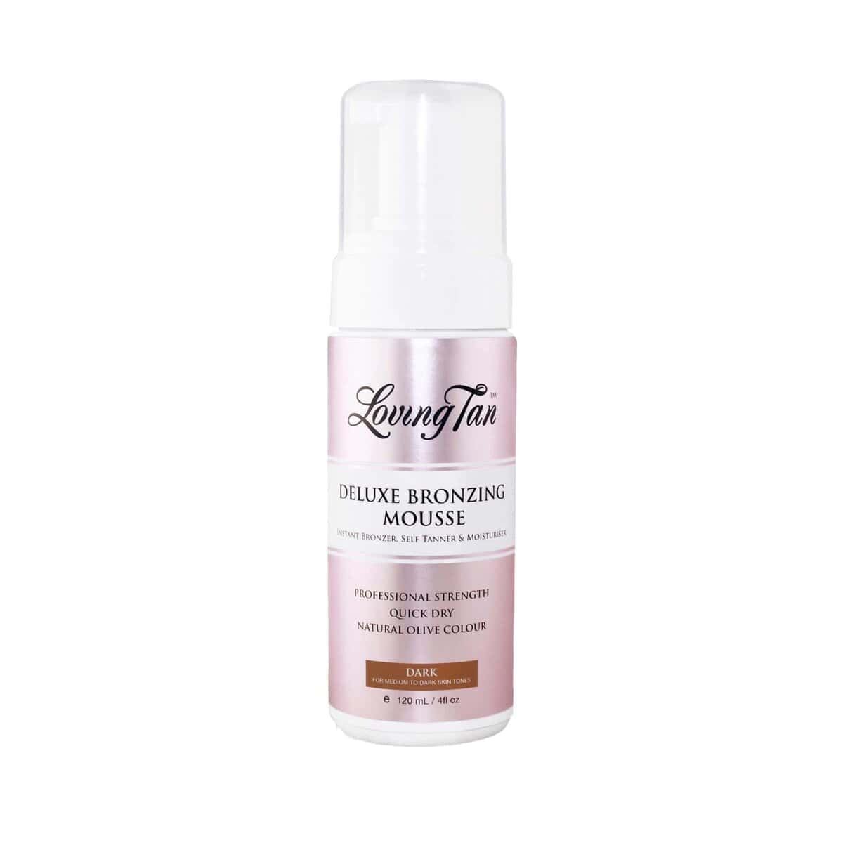 Loving Tan Deluxe Autobronceador en Espuma, Oscuro -
