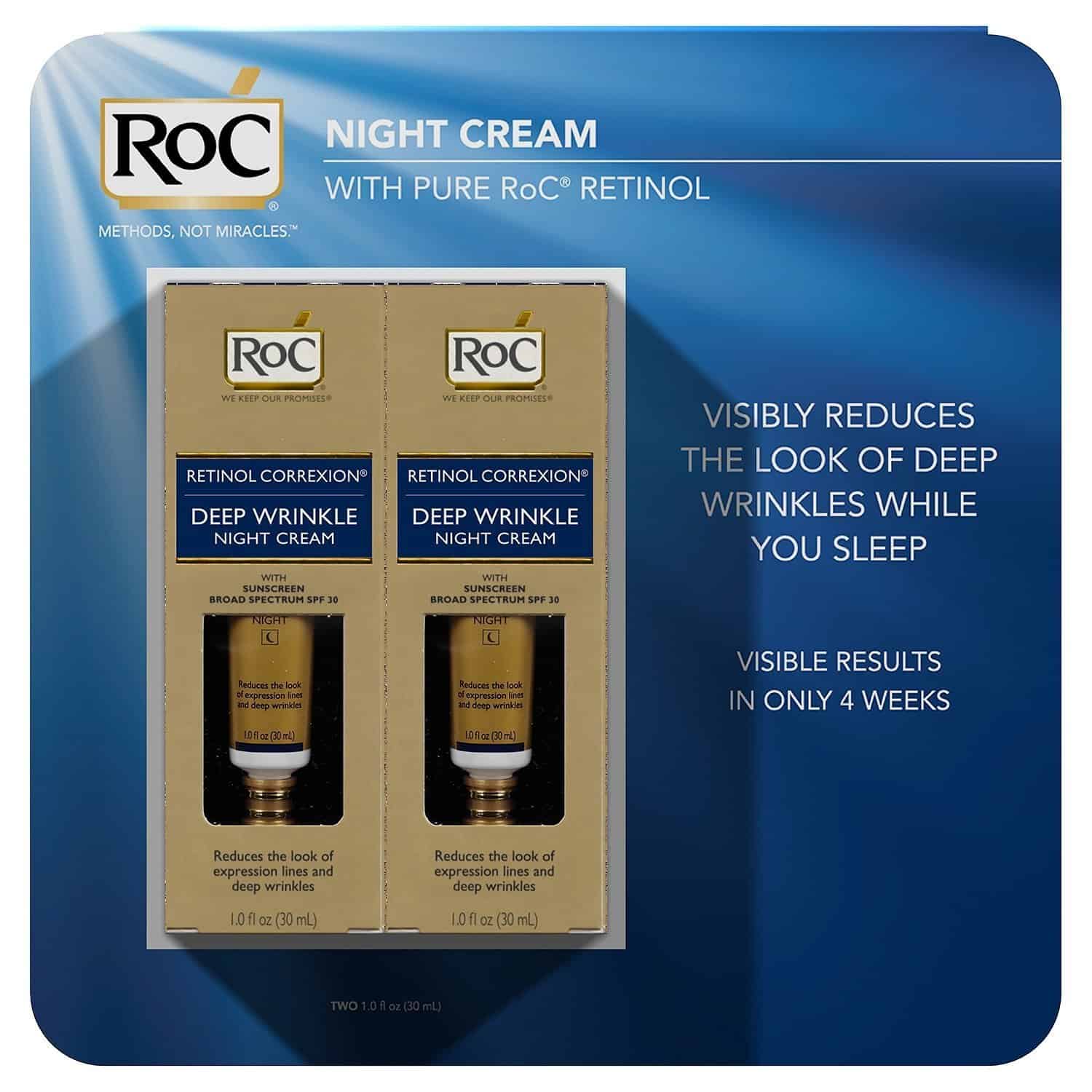 Crema de Noche Roc Retinol Correxion para Arrugas Profundas