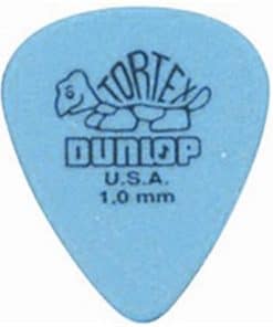 Dunlop Tortex Standard 1.0mm Púa de guitarra azul, paquete