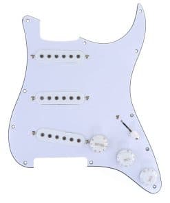 Musiclily 11 Hole SSS Prewired Loaded Pickguard con Set de