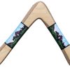 Boomerang de madera Crested Butte de Colorado - ¡Ideal para