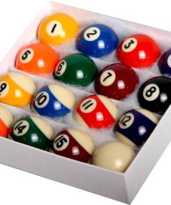 Set de Bolas de Billar Tamaño Mini 2-1/4'' Juego de 16