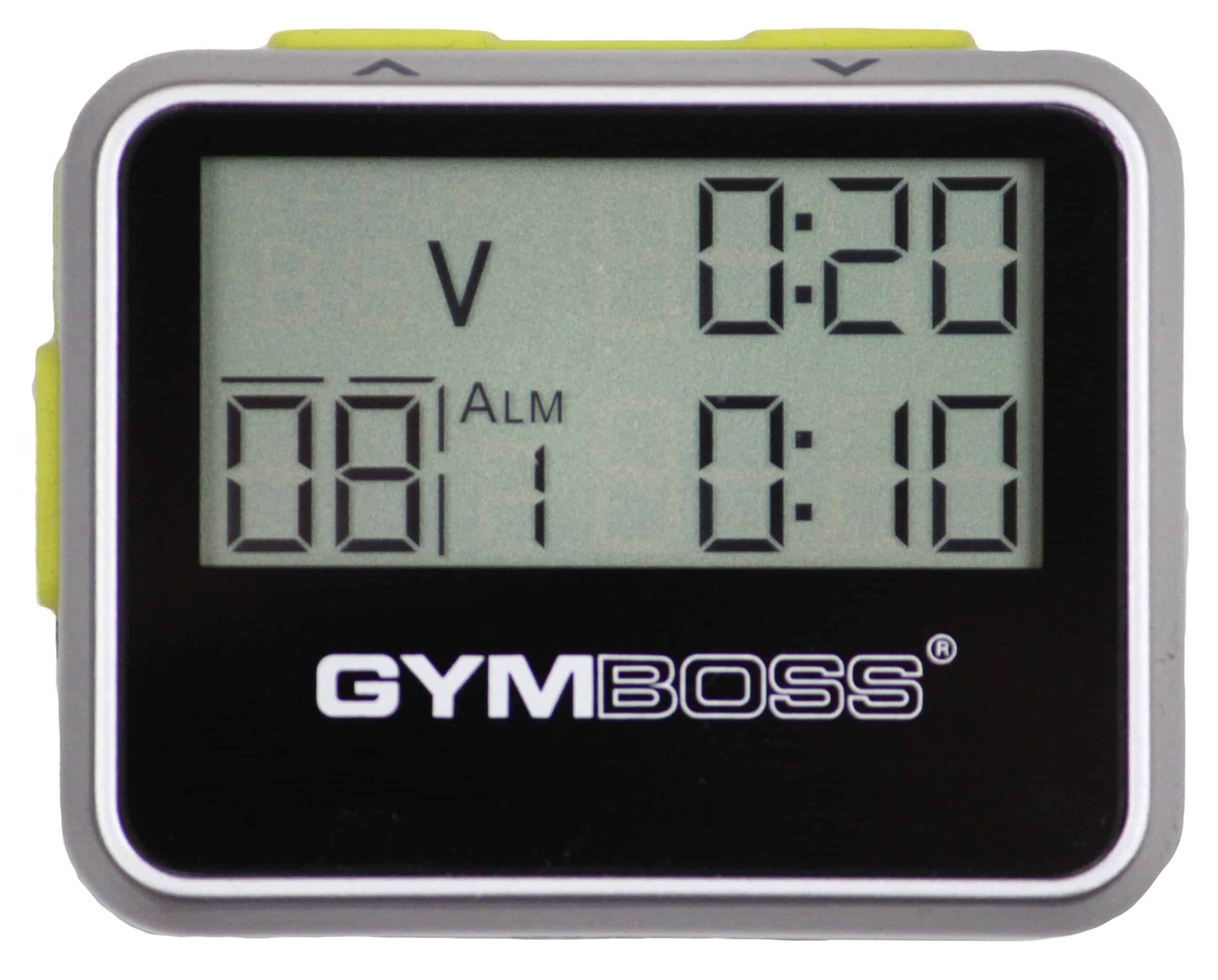 Gymboss Interval Timer and Stopwatch - Plateado/Amarillo - Imagen 6