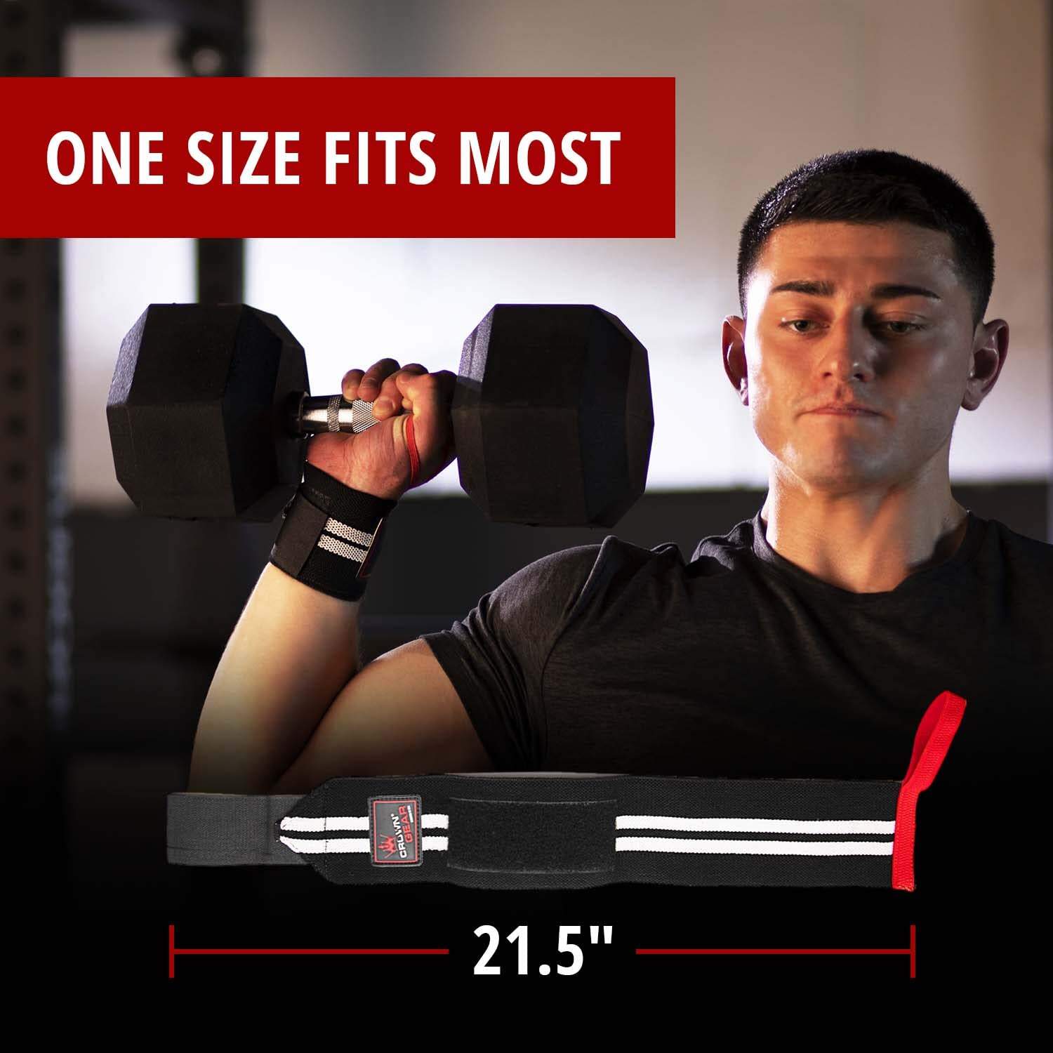 Soportes de muñeca para levantamiento de pesas con bucle - Imagen 7