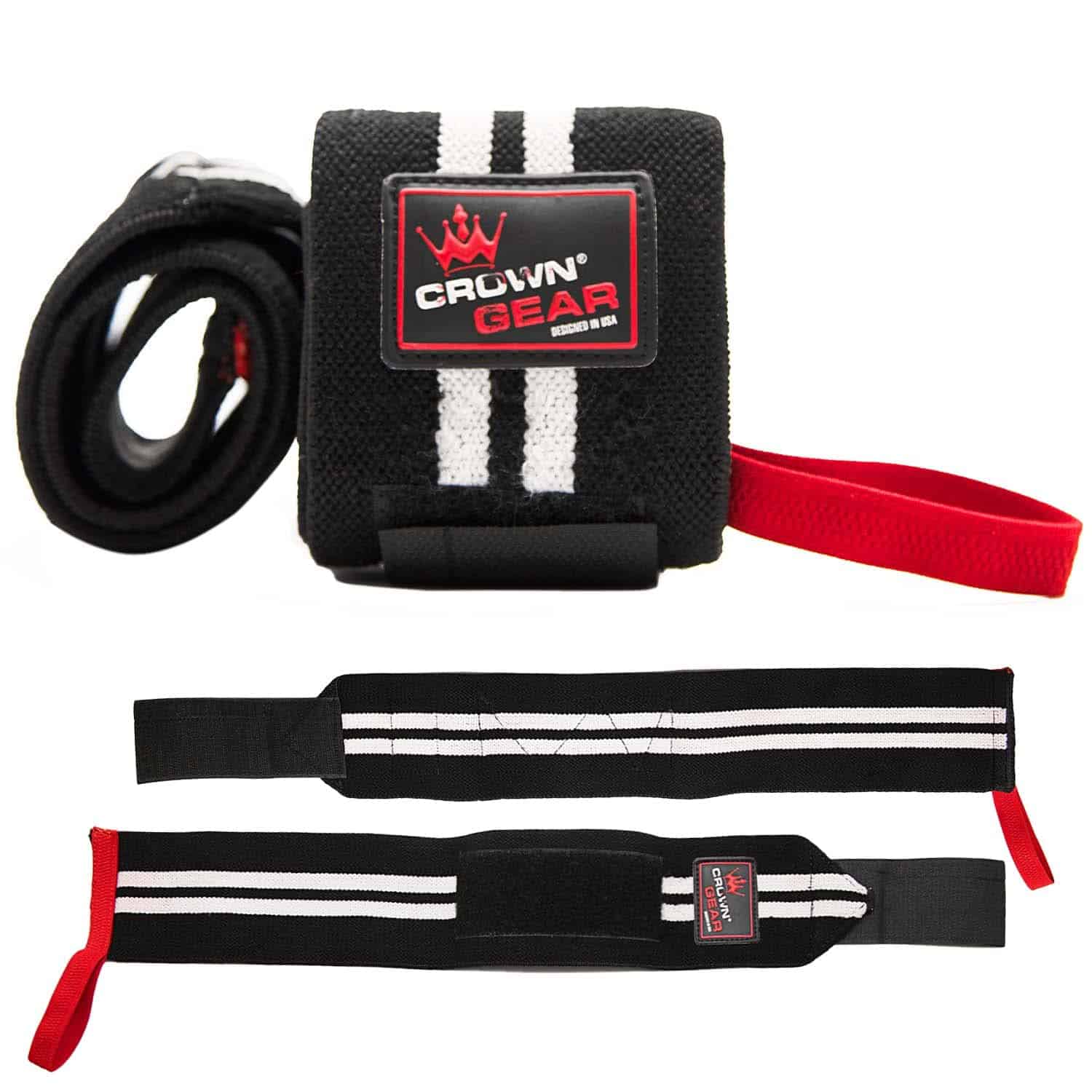 Soportes de muñeca para levantamiento de pesas con bucle - Imagen 3