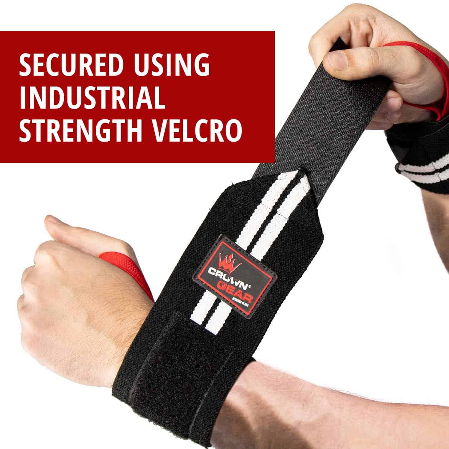 Soportes de muñeca para levantamiento de pesas con bucle - Imagen 4