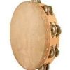 Tambor de Tierra Santa Instr-Tambourine-10 Rnd-Piel de Cabra