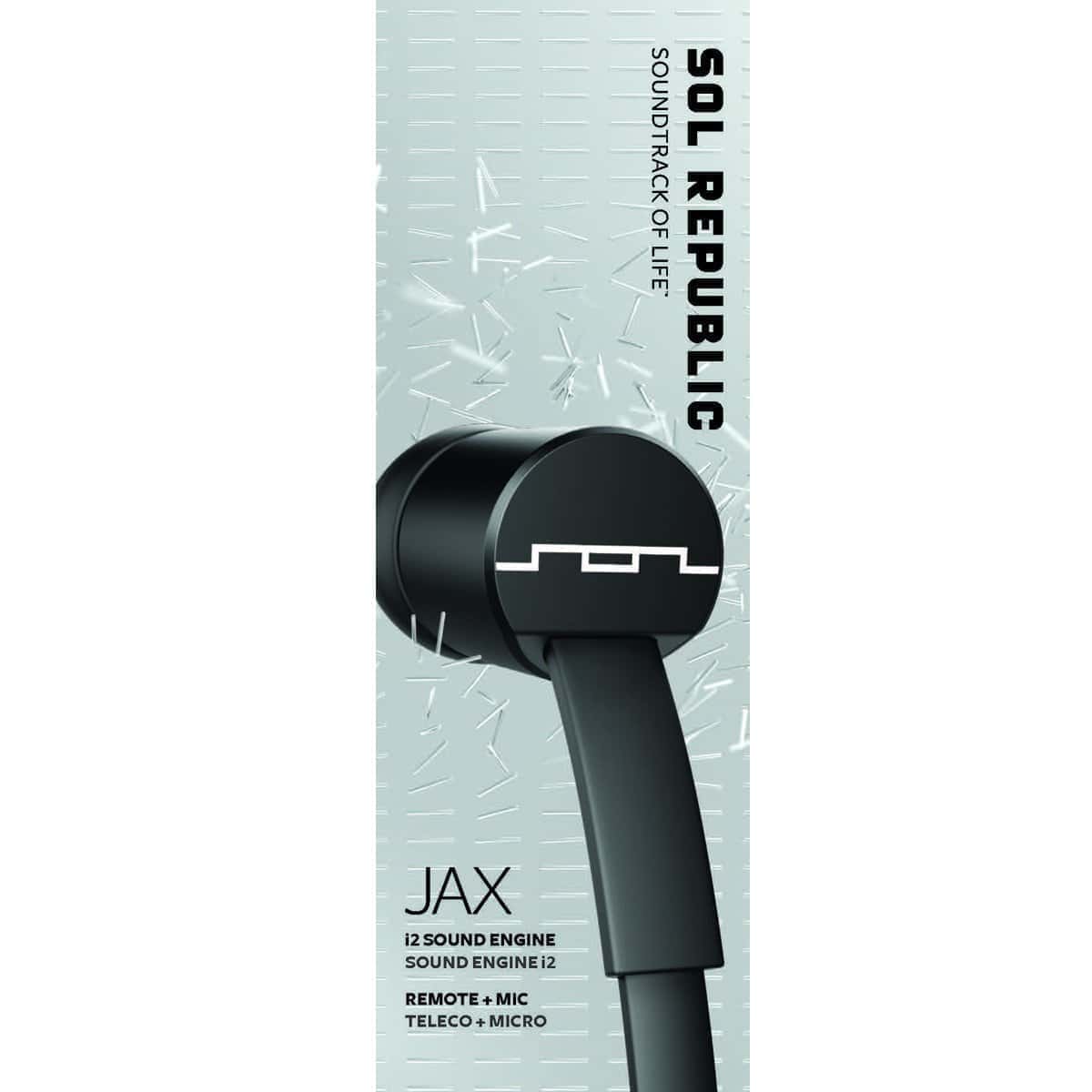 Audífonos de botón in-ear con cable Jax de SOL REPUBLIC, - Imagen 6