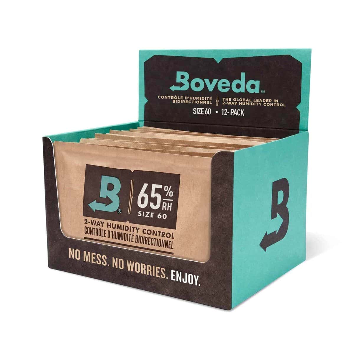 Paquetes de Control de Humedad Bidireccionales Boveda 65%