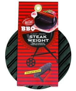 Prensa de Hierro Fundido Recubierta para Carne Redonda de 7