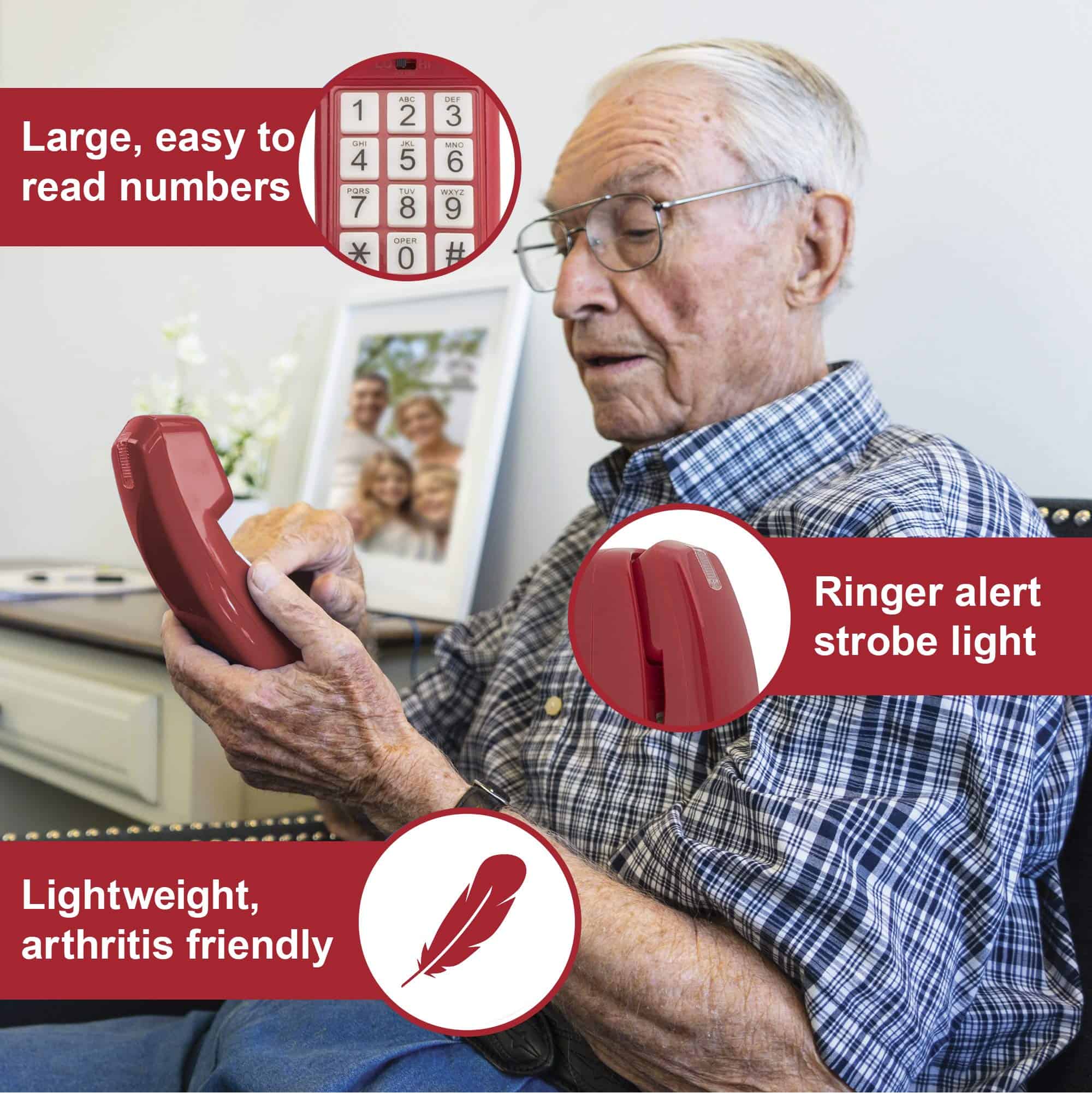 Teléfono iSoHo Phones -Teléfono para personas con problemas - Imagen 3