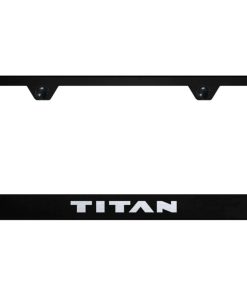 Marco de Placa de Matrícula Negro para Nissan Titan