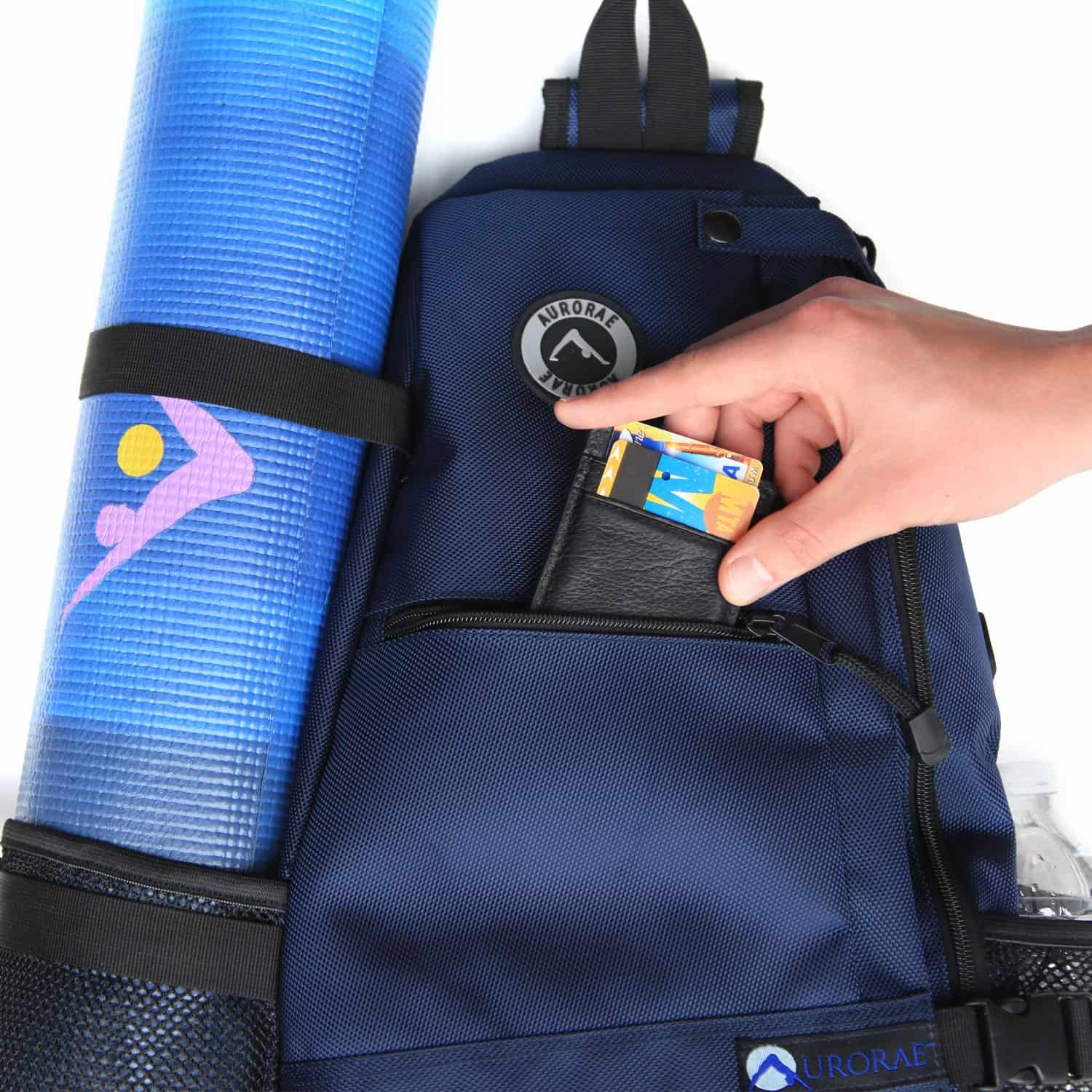 Mochila de Viaje Cruzada para Yoga/Gimnasio AURORAE. - Imagen 5