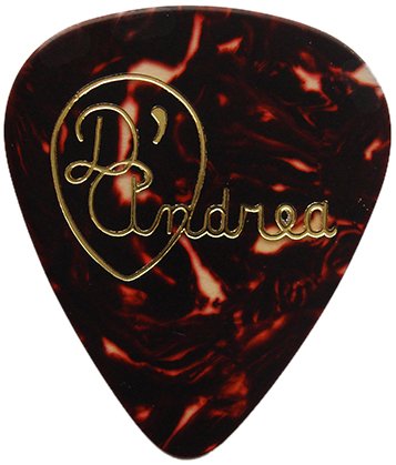 D'Andrea RG351, 72 Púas de Guitarra de Celuloide, 0.96mm,