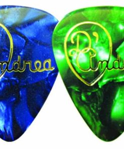 D'Andrea RVD351.71 Púas de Guitarra de Celuloide, Paquete